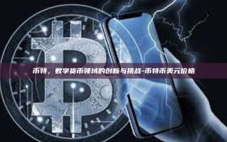 币特，数字货币领域的创新与挑战-币特币美元价格