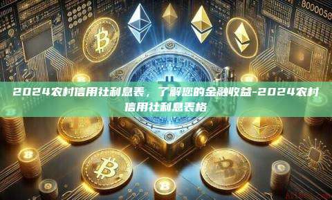 2024农村信用社利息表,了解您的金融收益-2024农村信用社利息表格-第1张图片-币安官方官网下载 2024农村信用社利息表,了解您的金融收益-2024农村信用社利息表格-第1张图片-币安官方官网下载